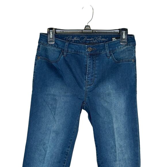 Buffalo Women's Jeans David Bitton Faith Mid-Rise Stretch‎ Super Skinny Denim 28 - Picture 4 of 11